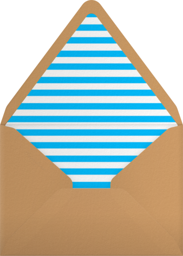 Polka Dot Baby - Thak You - The Indigo Bunting Envelope