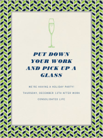 Hand Drawn Chevrons - Business Invitation by Paperless Post