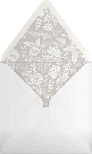 Heather and Lace Photo (Square) - Rifle Paper Co. Envelope