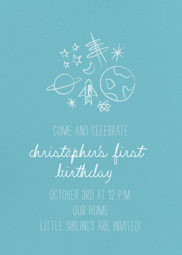 Space Bunch by Paperless Post