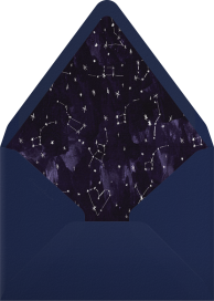 Hand-Drawn Heart & Stars Thank You Card Envelope