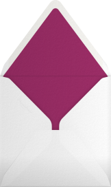 Falling Poppies II (Photo Save the Date) - Oscar de la Renta Envelope