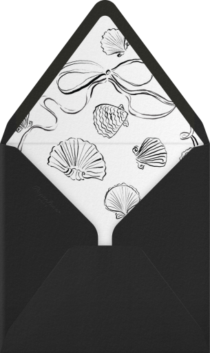 Shell and Script - Let's Celebrate - Ten Story Stationery Envelope