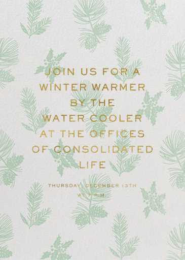 Winter Wrap by Paperless Post