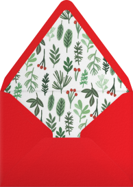 Strung Mistletoe - Paperless Post Envelope