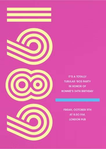 Retro Future - Summer Party Invitation by Paperless Post