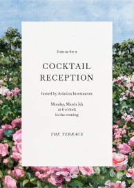 Garden Whimsy - Spring Party Invitation by Oscar de la Renta