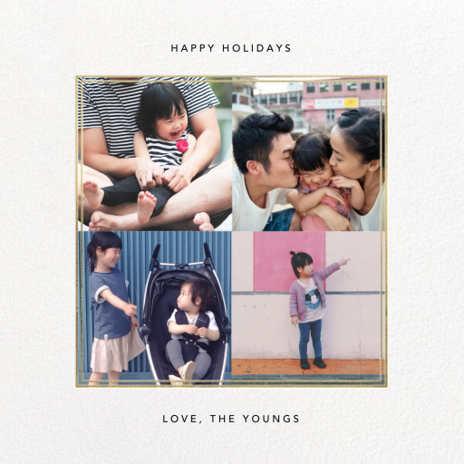 Quadrata - Holiday Card by Paperless Post