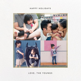 Quadrata - Holiday Card by Paperless Post