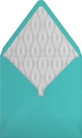 Persian Green - Paperless Post Envelope