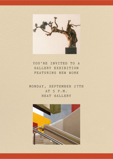 Flipping Good - Art Exhibition Invitation by Paperless Post - Back