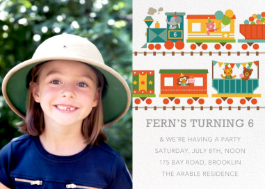 Circus Choo-Choo Photo by Petit Collage