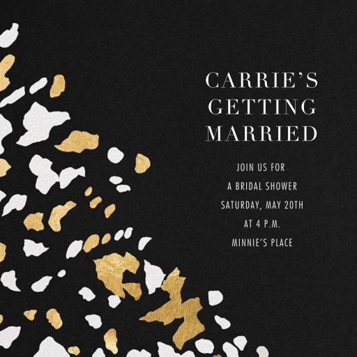 Sphinx - Engagement Party Invitation by Kelly Wearstler