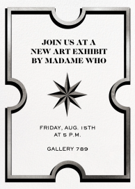 Octogram - Launch Party Invitation by Jonathan Adler