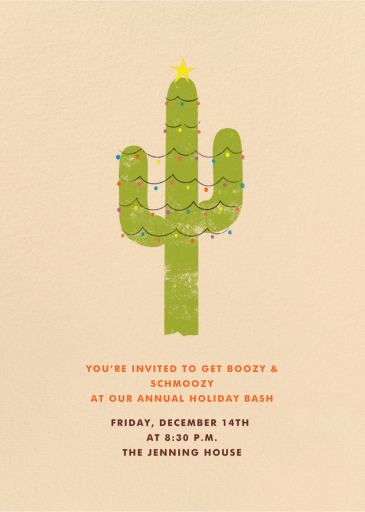 Sante Fe Holiday - Christmas Party Invitation by Paperless Post