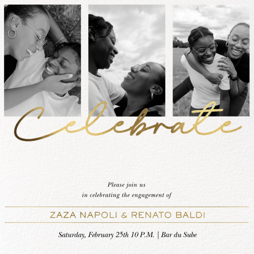 It’s You - Engagement Party Invitation by Paperless Post