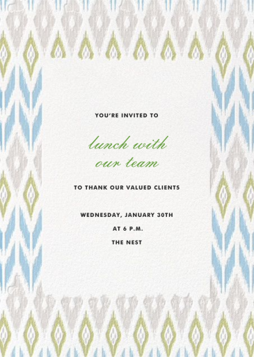 Ikat by Paperless Post