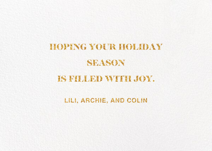 Tree on Board (Chris Sasaki) by Red Cap Cards - Back