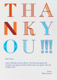 9UP Thank You!!! - Thank You Card by Paperless Post
