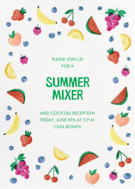 Fruit Fling - Summer Party Invitation by Paperless Post