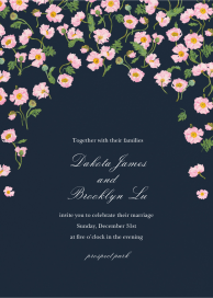 In the Cosmos - Wedding Invitation by Oscar de la Renta