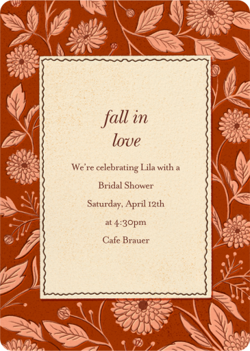 Vintage Flora - Invitation by Hello!Lucky