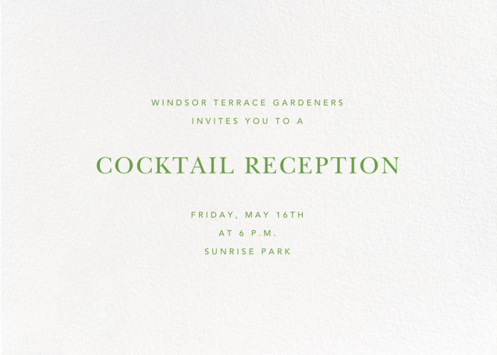 Wilcox - Cocktail Party Invitation by Paperless Post