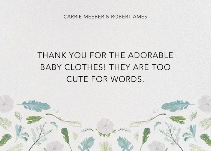 Fleurs d'Hiver (Stationery) - Stationery by Paperless Post