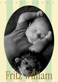 Lined with Love - Announcement by Paperless Post