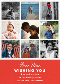 Best Nine - Christmas Card by Cheree Berry Paper & Design