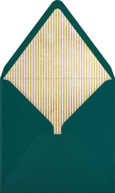 Gold Trimmed - Paperless Post Envelope