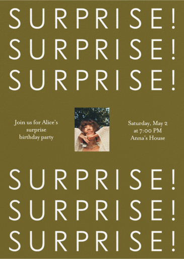 Set It Up - Birthday Invitation by Goods Gang