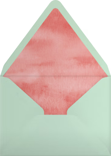 Peach Perfect - Paperless Post Envelope
