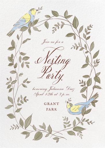 Blue and Yellow Birds by Emilia Wickstead