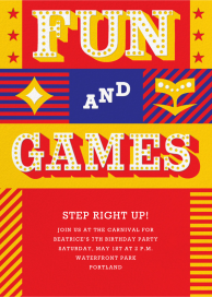 Big Top Bash - Birthday Invitation by Paperless Post