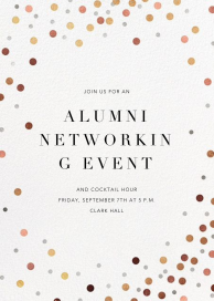 Coriandoli - Alumni Event Invitation by Paperless Post