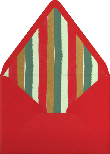 Christmas Bulbs Photo - Paperless Post Envelope