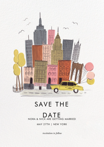 Destination - Save the Date by Rifle Paper Co.