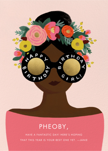 Queen for a Day - Birthday Card by Rifle Paper Co.