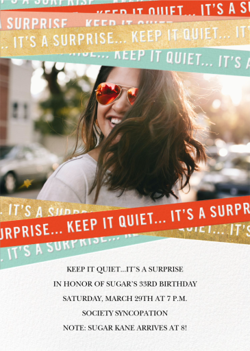 Do Not Break Seal (Photo) - Invitation by Paperless Post