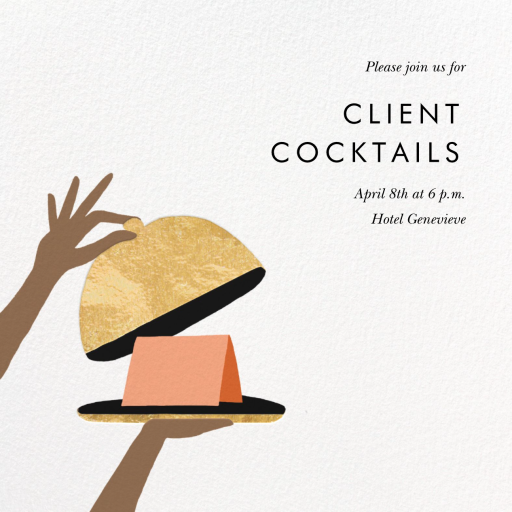 Cloche - Cocktail Party Invitation by Rifle Paper Co.