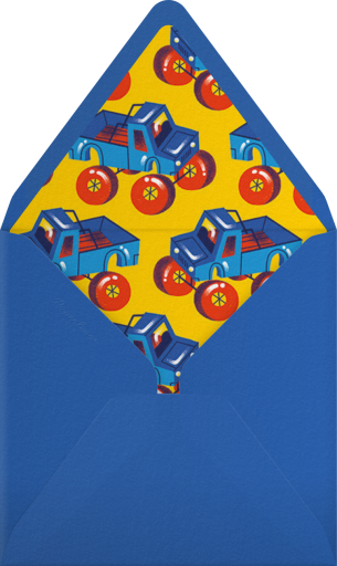 Monster Truck - Paperless Post Envelope