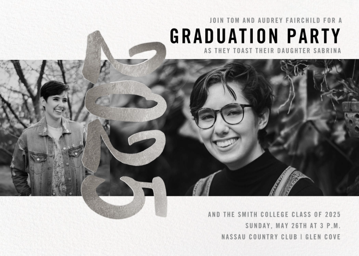 Person of the Year Multi-Photo - Graduation Party Invitation by Paperless Post