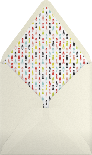 Mr and Mrs Deer - Lime - Mr. Boddington's Studio Envelope