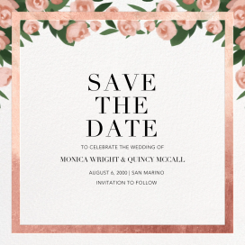 Teablossom (Save the Date) by Paperless Post