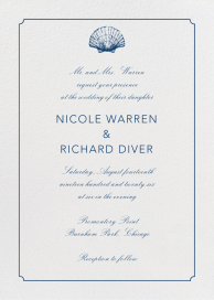 Indented Rounded Corners Tall - Wedding Invitation by Paperless Post