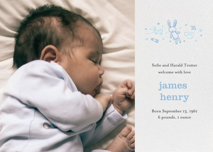 Baby Things (Photo) - Birth Announcement by Hello!Lucky