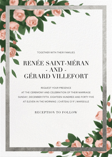 Teablossom - Wedding Invitation by Paperless Post