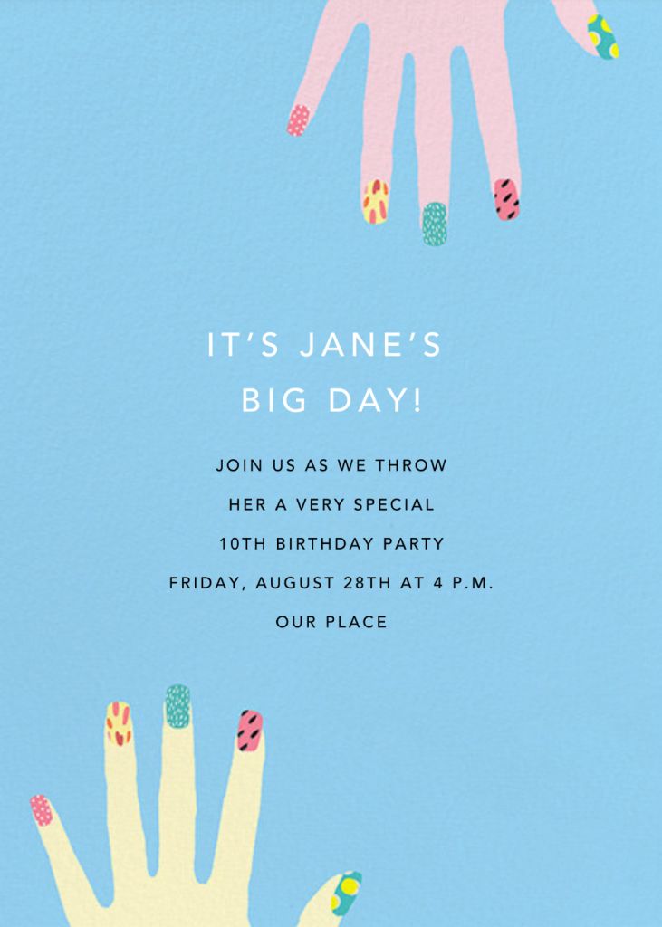 Reach Out Birthday Invitation Send online instantly RSVP tracking