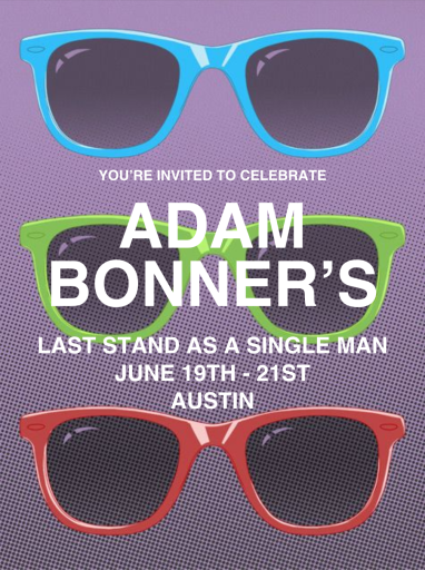 Welcome To Canal Street - Bachelor Party Invitation by Paperless Post